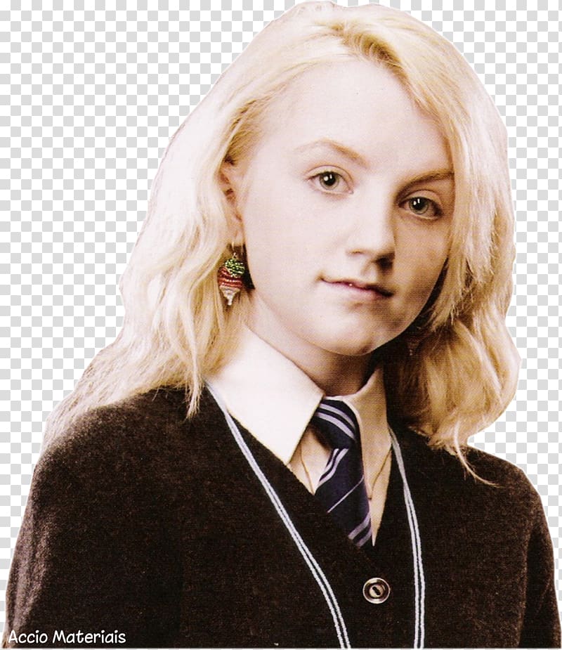 Evanna Lynch Luna Lovegood Harry Potter and the Order of the Phoenix Hermione Granger, Harry Potter transparent background PNG clipart