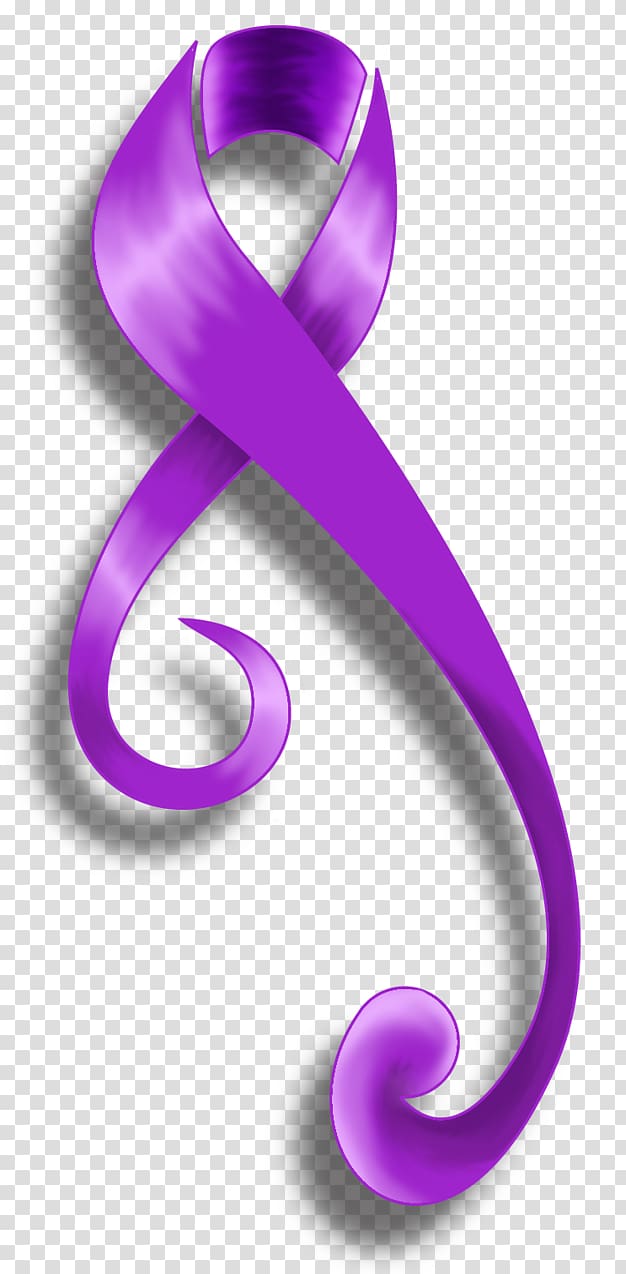 Purple Awareness Ribbons