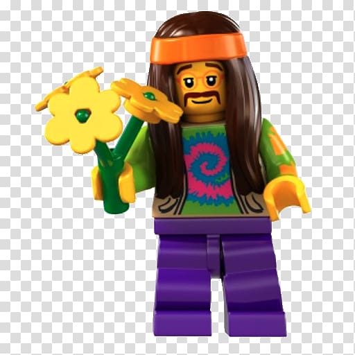 Amazon.com Lego Minifigures Hippie, Character Art design transparent background PNG clipart