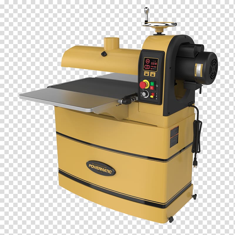 Powermatic DDS-237 Drum Sander Tool Machine Woodworking, Woodworking Machine transparent background PNG clipart