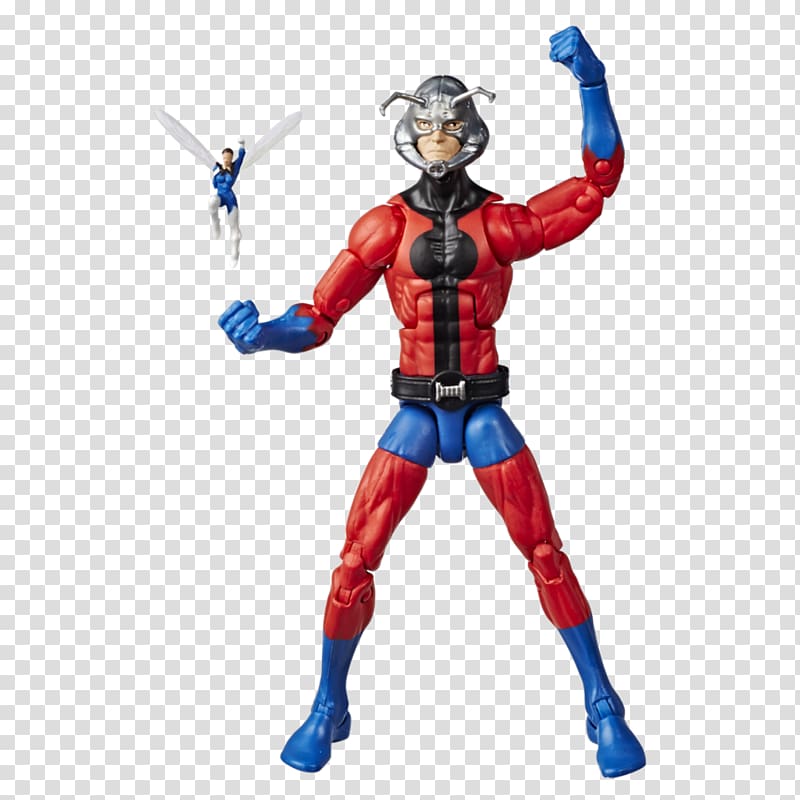 Ant-Man Hank Pym Wasp Spider-Man Marvel Legends, ant man and the wasp characters transparent background PNG clipart