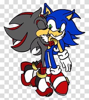 Shadow the Hedgehog Sonic the Hedgehog Vampire Legendary creature, Rouge  the Bat kiss tell transparent background PNG clipart