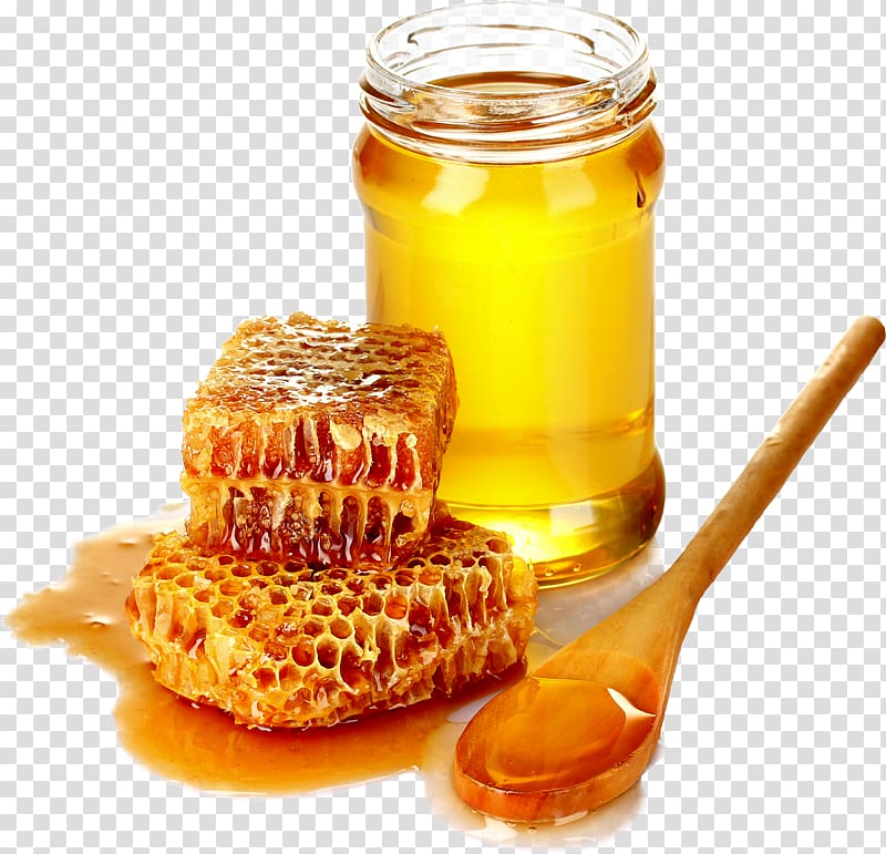 Bee Juice Honey Breakfast Nectar, honey transparent background PNG clipart