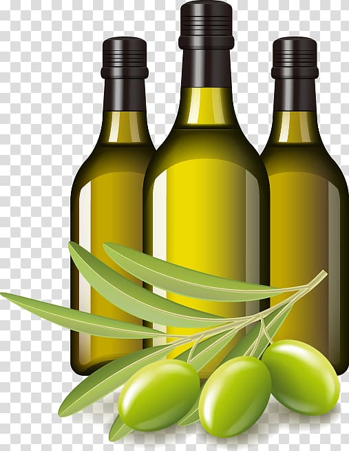 Soybean oil Olive oil , painted olive transparent background PNG clipart