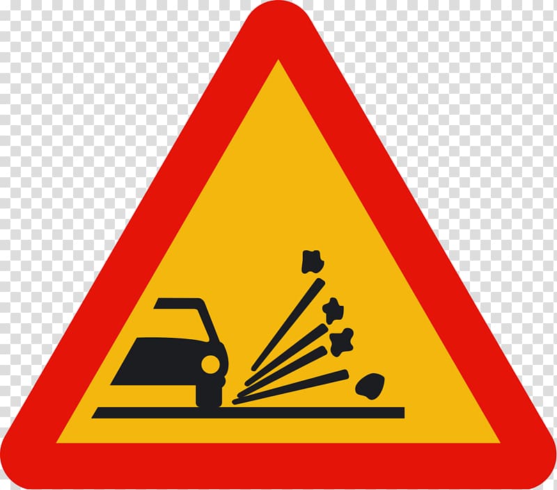 Traffic sign Car Dump truck Road, Stone transparent background PNG clipart