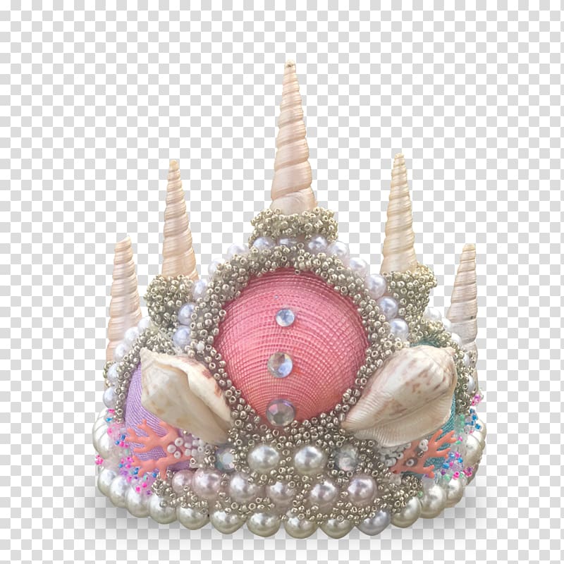 Crown Seashell Clothing Accessories Tiara Headpiece, princess crown transparent background PNG clipart