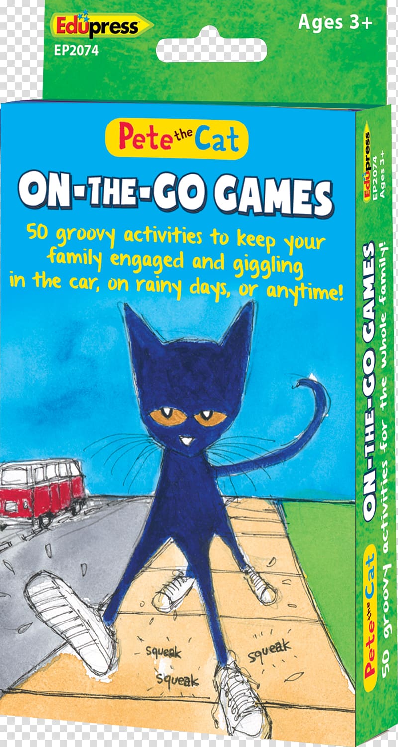 Pete the Cat and His Four Groovy Buttons Pete the Cat: Rocking in My School Shoes Pete the Cat: Pete at the Beach, Cat transparent background PNG clipart