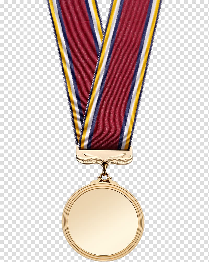 Gold medal Bronze medal, Vintage gold prize transparent background PNG clipart