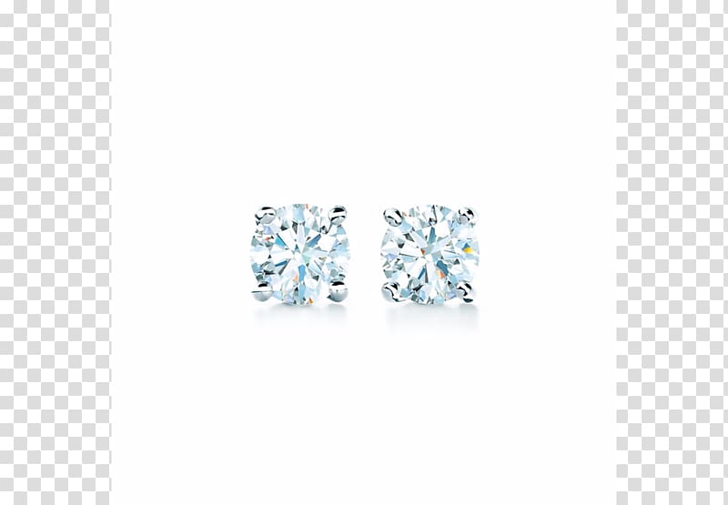 Diamond Earring Tiffany & Co. Solitaire Body Jewellery, diamond transparent background PNG clipart