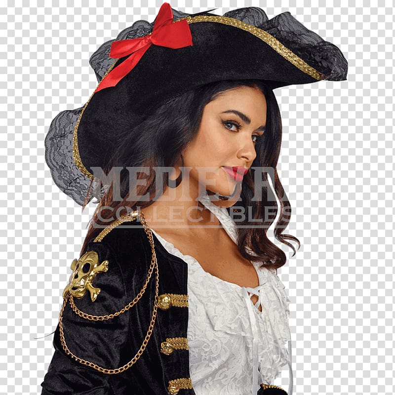 Hat Headgear Tricorne Costume Clothing, pirate hat transparent background PNG clipart