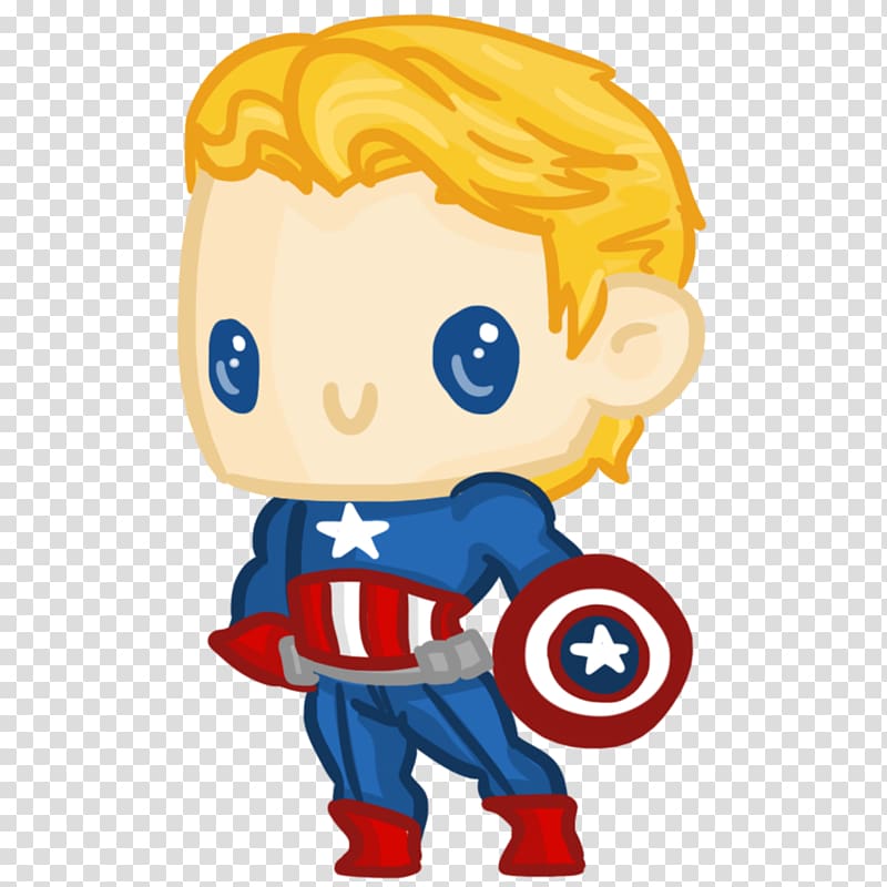 Captain America Iron Man Chibi Drawing Thor, baby toys transparent background PNG clipart