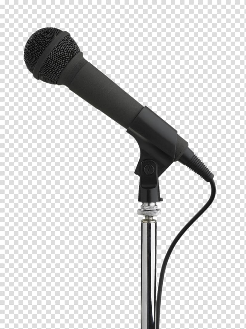 black microphone illustration, Microphone Getty s, Cartoon microphone transparent background PNG clipart