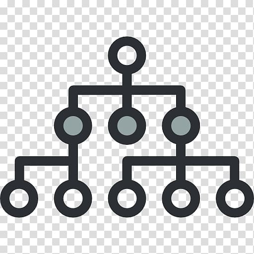 Hierarchical organization Computer Icons Organizational structure Management, Heirarchy transparent background PNG clipart