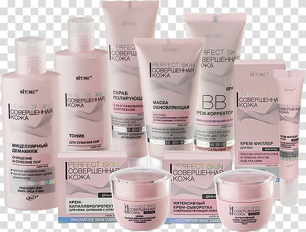 Cosmetics Cream Белита-Витекс, сеть магазинов белорусской косметики Skin Face, flawless skin transparent background PNG clipart