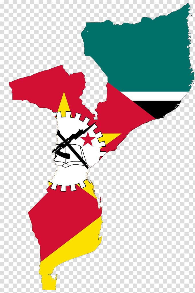 Flag of Mozambique National flag Map, map transparent background PNG clipart