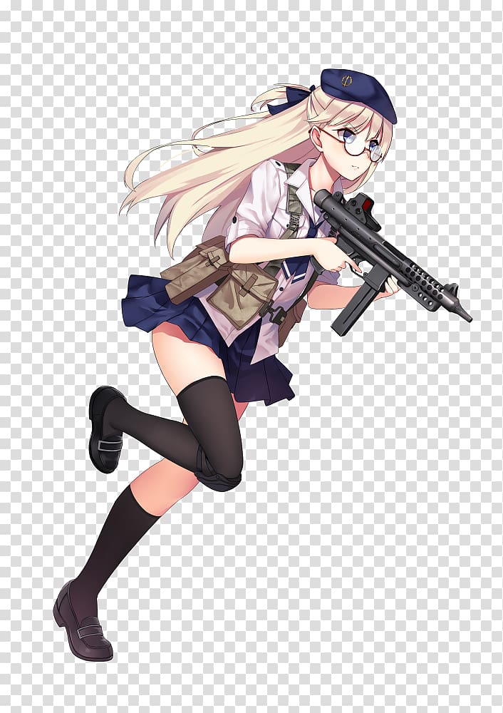 Girls' Frontline Star Model Z62 Submachine gun 萌娘百科 No, Girls Frontline transparent background PNG clipart
