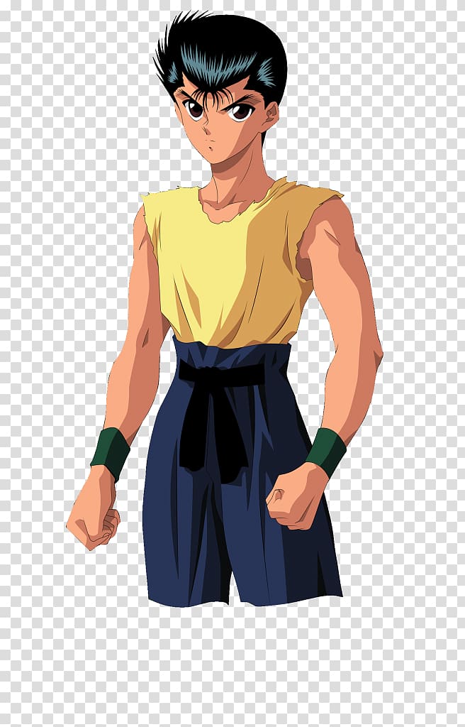 Yusuke Urameshi Kurama Kazuma Kuwabara Hiei Yu Yu Hakusho, Anime transparent background PNG clipart