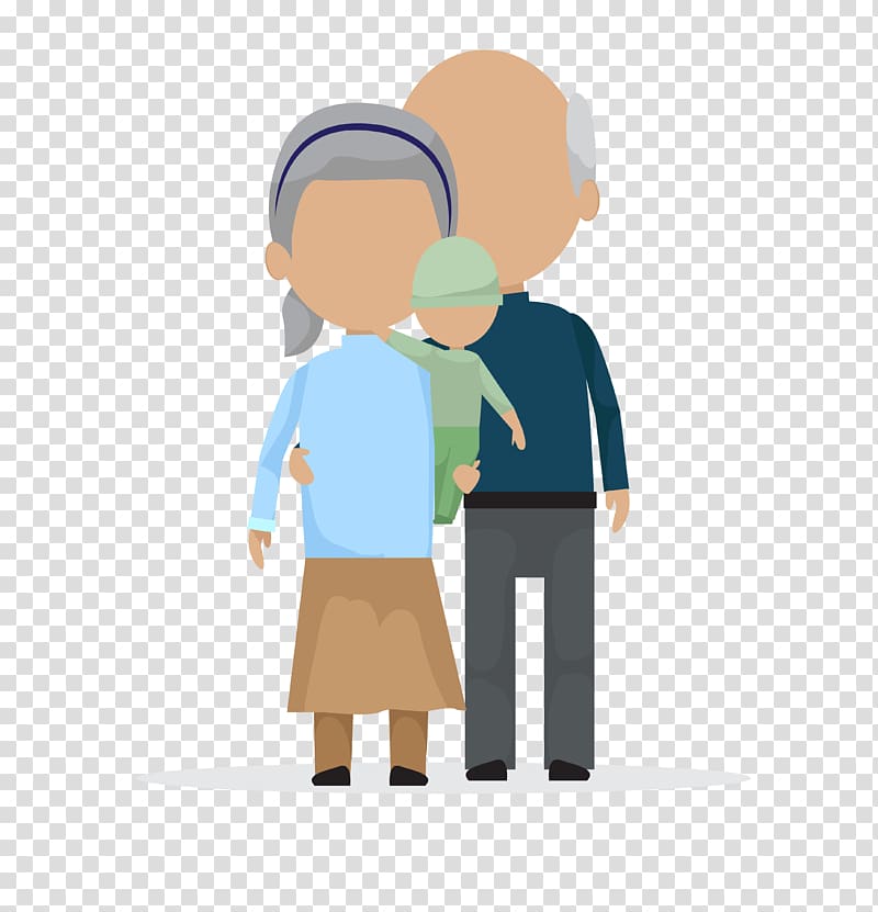 Old age, cartoon adult child transparent background PNG clipart