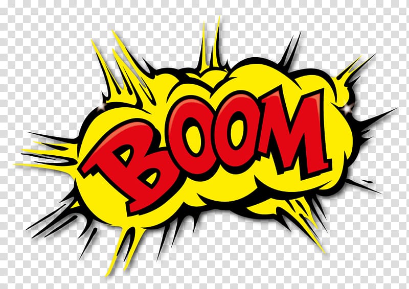 boom comic cloud, Explosion, Boom transparent background PNG clipart