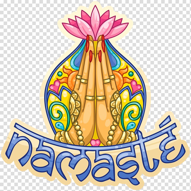 Namaste illustration, Namaste Symbol Om Dharma Greeting, namaste transparent background PNG clipart