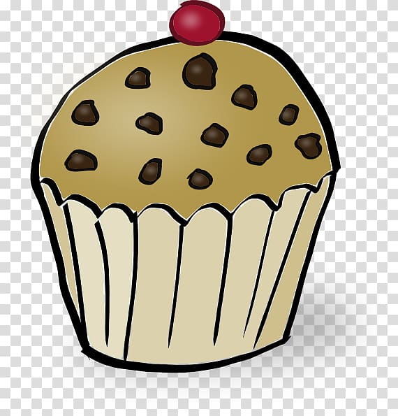 Muffin Cupcake Bakery Chocolate chip cookie Madeleine, Muffins transparent background PNG clipart