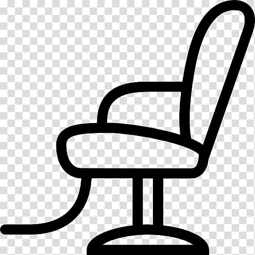 Computer Icons Barber chair, Foot Rests transparent background PNG clipart