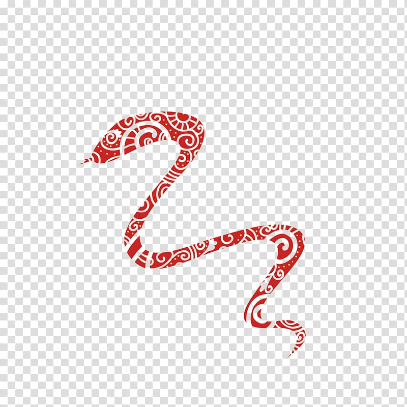 Chinese zodiac Snake Rabbit Illustration, Zodiac snake transparent background PNG clipart