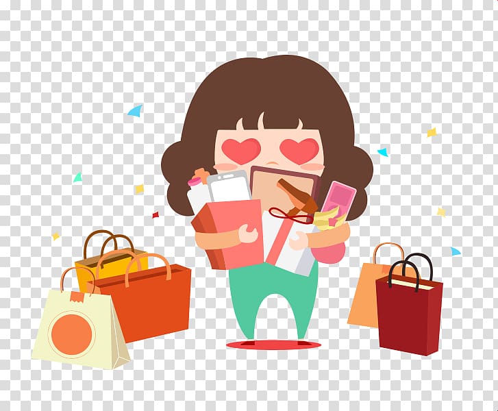 Shopping Cartoon Taobao, others transparent background PNG clipart