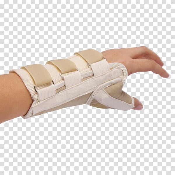 Thumb Wrist brace Spica splint, Spica transparent background PNG clipart