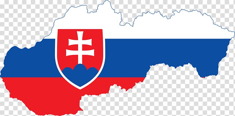 Flag of Slovakia National flag Map, Flag transparent background PNG clipart