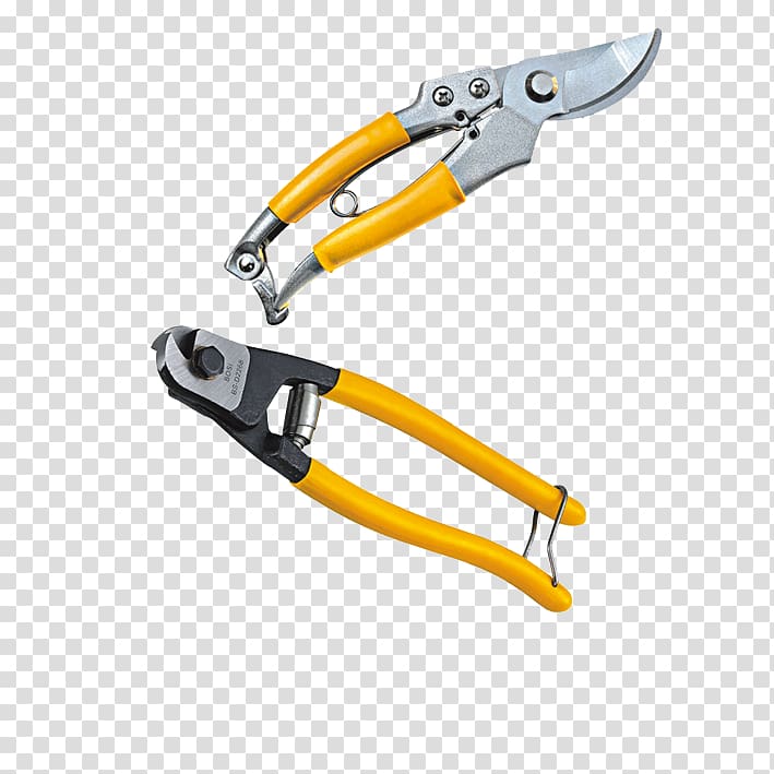 Diagonal pliers Tool Computer file, Pliers psd layered file transparent background PNG clipart