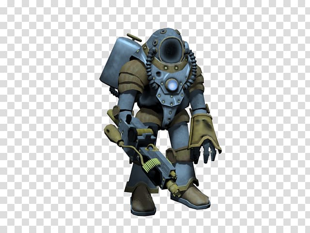 Robot Figurine Action & Toy Figures Mercenary Mecha, diving suit transparent background PNG clipart