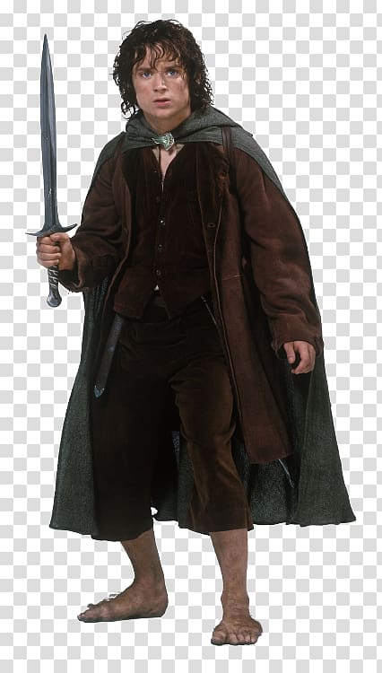 Frodo Baggins, Frodo Baggins The Lord of the Rings: The Fellowship of the Ring Samwise Gamgee Gandalf Meriadoc Brandybuck, Frodo transparent background PNG clipart