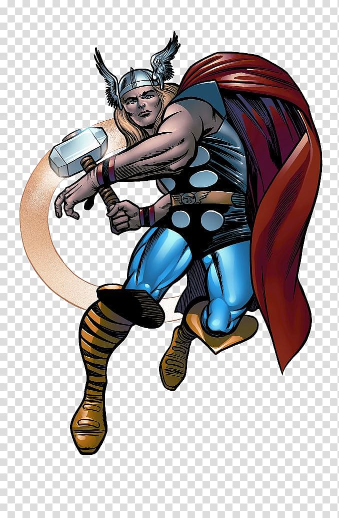 Essential Thor Hulk Comic book Marvel Comics, Avengers 3 transparent background PNG clipart