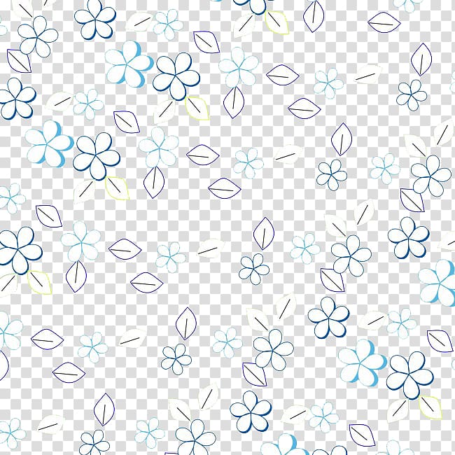 White Blue , Small floral Desktop Figure transparent background PNG clipart