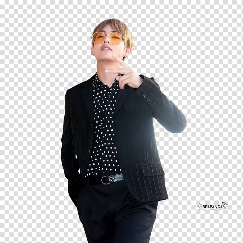 Blazer BTS STX IT20 RISK.5RV NR EO Tops Suit, bts kim taehyung transparent background PNG clipart