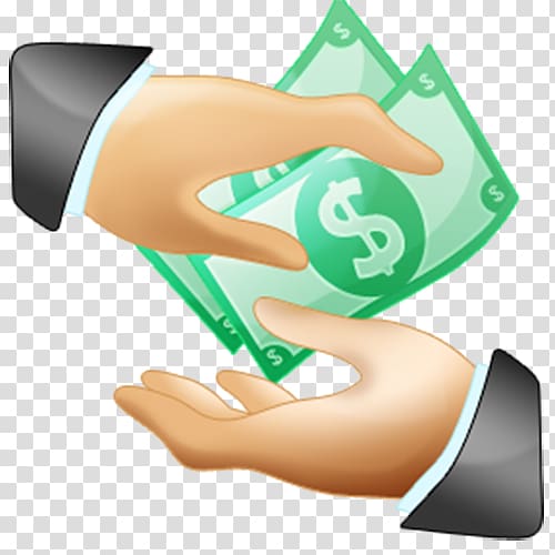 Payment Money Salary Holding The Dollar Hand Transparent Background