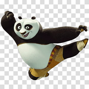 Po Giant panda Master Shifu Kung Fu Panda, wall-e transparent ...