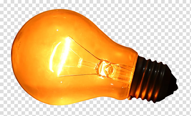 Incandescent light bulb Lamp Light-emitting diode, Light Bulb transparent background PNG clipart