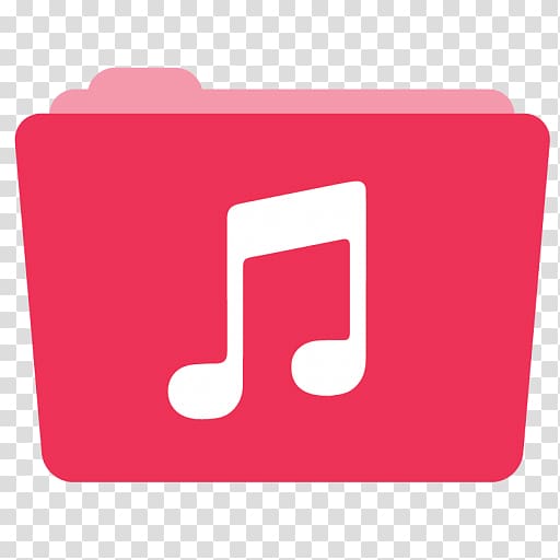 music , pink text brand, Folder Music transparent background PNG clipart