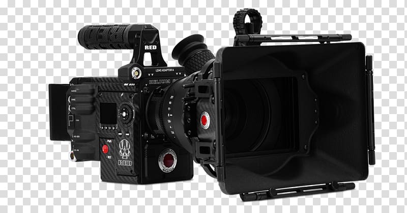 Red Digital Cinema Super 35 8K resolution Camera, Camera transparent background PNG clipart