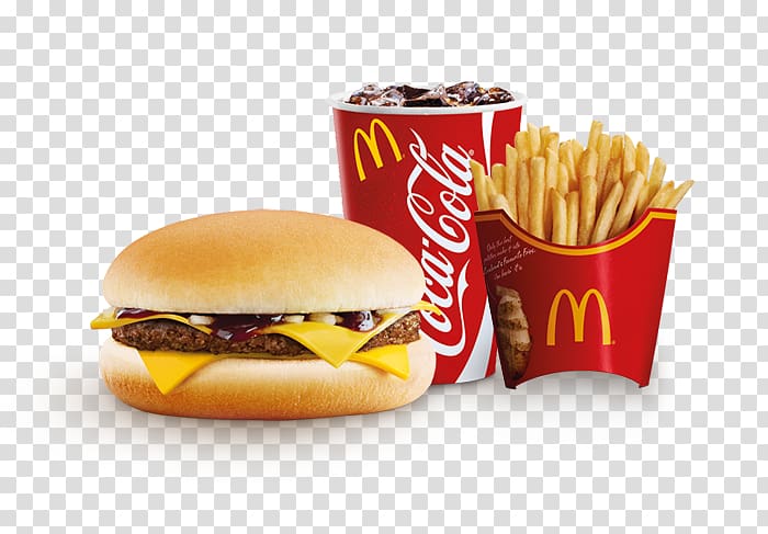 McDonald\'s Cheeseburger Hamburger McDonald\'s Big Mac Fast food, Menu transparent background PNG clipart