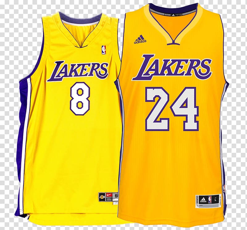 Sports Fan Jersey Los Angeles Lakers Sleeveless shirt, kobe bryant transparent background PNG clipart