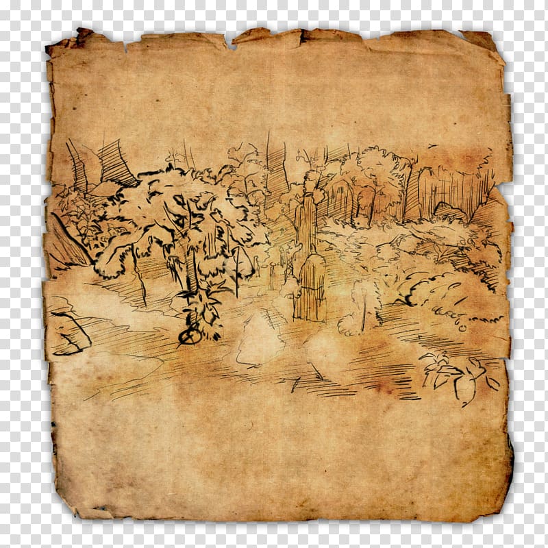 Treasure map The Elder Scrolls Online Cyrodiil, the elder scrolls transparent background PNG clipart