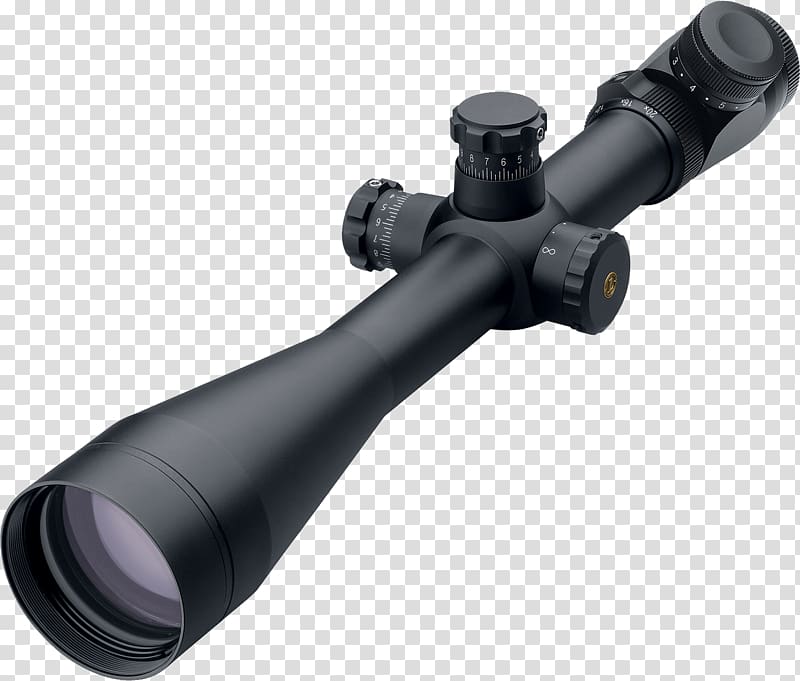 Telescopic sight Leupold & Stevens, Inc. Reticle Hunting Long range shooting, scope transparent background PNG clipart