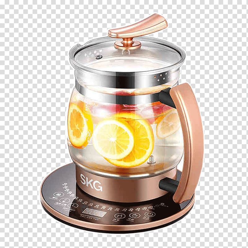 Teapot Electricity Kettle Glass, tea transparent background PNG clipart