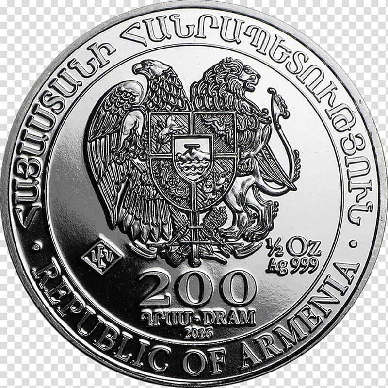 Perth Mint Laughing kookaburra Australian Silver Kookaburra Coin, silver transparent background PNG clipart