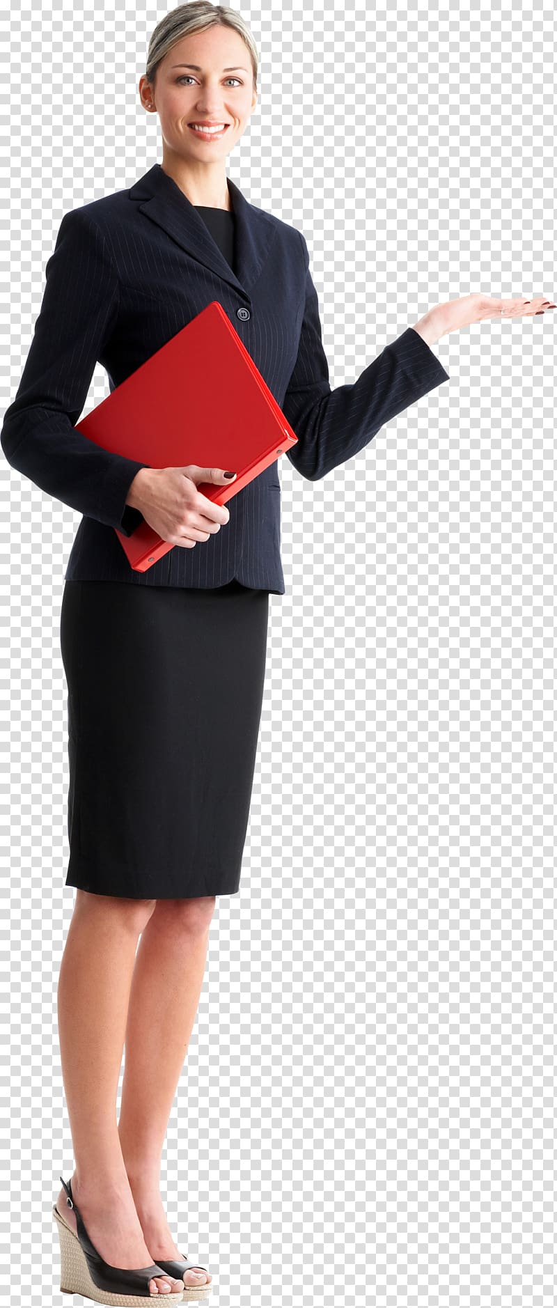 smiling woman holding red folder illustration, Real Estate Flyer Estate agent Brochure Marketing, thinking woman transparent background PNG clipart