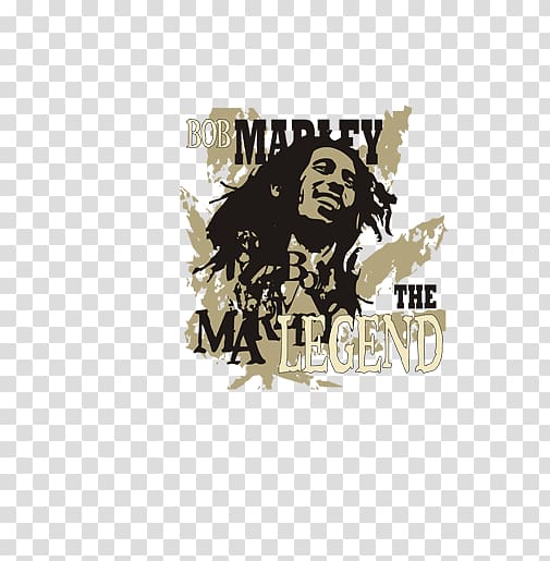 Logo Brand Black M Font, Bob Marley transparent background PNG clipart
