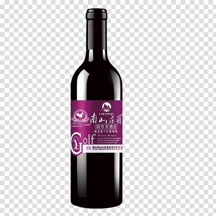 Red Wine Liqueur Golf, Golf Winery wine decoration transparent background PNG clipart